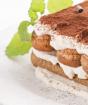 История на ястието: десерт тирамису Друг вариант на сервиране